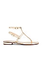 view 1 of 5 Tiriolo Sandal in Gold