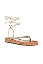 view 2 of 5 Monopoli Sandal in Gold & Clear