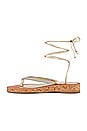 view 5 of 5 Monopoli Sandal in Gold & Clear