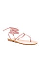 view 2 of 5 Erchie Sandal in Cameo Pink Calfskin