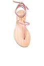 view 4 of 5 Erchie Sandal in Cameo Pink Calfskin
