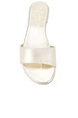 view 4 of 5 Cannucce Sandal in Gold