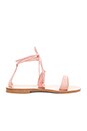 view 1 of 5 SANDALES LANNIO in Pink Suede