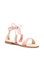 view 2 of 5 SANDALES LANNIO in Pink Suede