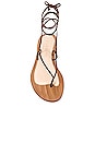 view 4 of 5 Lola Lace Up Sandal in Cedar