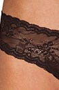 view 3 of 3 Trente LR Thong in Cioccolato