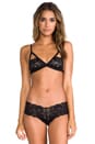 view 1 of 4 Полупрозрачный купальник Never Say Never Naughtie in Black