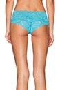 view 3 of 4 Never Say Never Hottie Lowrise Hotpant in Babylon Blue