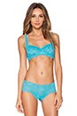 view 1 of 3 Never Say Never Prettie Underwire Bra in Babylon Blue