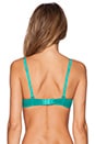 view 3 of 3 Soire Molded Bra in Dynasty Green