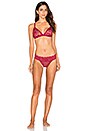view 4 of 4 Never Say Never Dreamie Triangle Soft Bra in Deep Ruby