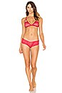 view 4 of 4 SOUTIEN-GORGE LÉGER MINOA NAUGHTIE in Claret Red