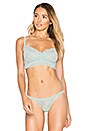 view 1 of 4 Never Say Never Sweetie Soft Bra in Mist Green