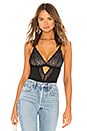 view 1 of 5 BODY DÉCOLLETÉ V PROFOND INFINITY SWEET TREATS in Black