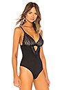 view 3 of 5 BODY DÉCOLLETÉ V PROFOND INFINITY SWEET TREATS in Black