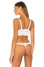 view 3 of 5 Curvy Sweetie Bralette in White