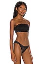 view 2 of 4 Flirtie Bandeau Bra in Black