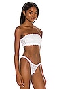 view 2 of 4 Flirtie Bandeau Bra in White