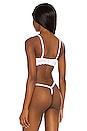 view 3 of 4 Balconette Bra in White