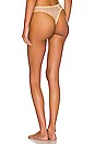 view 3 of 4 Thong in Camel & Gold