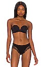 view 2 of 5 Never Say Never Plungie Strapless Bra in Black