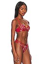 view 2 of 4 Maasai Balconette Bra in Mystic Red