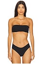 view 1 of 4 Free Cut Bandeau Bra in Black