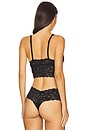 view 4 of 5 Never Say Never Longline Bralette in Black