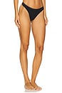 view 2 of 4 Talco Low Rise Thong in Black