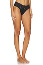 view 2 of 4 Romanza Thong in Black