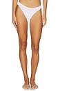 view 1 of 4 Talco Low Rise Thong in White