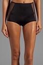 view 1 of 4 Queen of Spades High Briefs in Black
