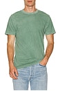 view 3 of 4 The Classic Crew Neck Tee in Vintage Lagoon