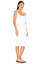 view 2 of 3 The Verona Midi Dress in White