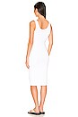 view 3 of 3 The Verona Midi Dress in White