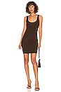 view 1 of 3 Verona Mini Dress in Espresso