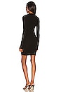 view 4 of 4 Capri Cut Out Dress in Jet Black