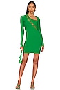 view 1 of 4 Capri Cut Out Dress in Kelly Green