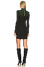 view 3 of 4 The Ibiza Mini Dress in Forest Green Cast
