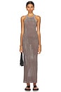 view 1 of 3 Marbella Maxi Dress in Vintage Cement