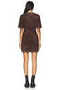 view 3 of 3 The Tokyo Tee Mini Dress in Vintage Chocolate