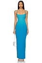 view 1 of 3 Verona Spaghetti Maxi Dress in Lapis Cast