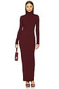 view 1 of 3 x REVOLVE Verona Turtleneck Maxi Dress in Oxblood