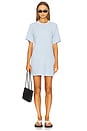 view 1 of 3 MINIVESTIDO CAMISETA TOKYO in Vintage Powder Blue