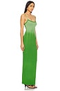 view 2 of 3 Verona Spaghetti Maxi Dress in Emerald Cast