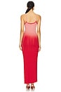 view 3 of 3 Verona Spaghetti Maxi Dress in Crimson Cast
