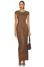 view 1 of 3 Marbella Tee Maxi Dress in Vintage Hazelnut