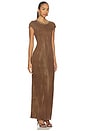 view 2 of 3 Marbella Tee Maxi Dress in Vintage Hazelnut