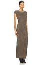view 2 of 3 Marbella Tee Maxi Dress in Vintage Taupe