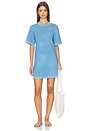 view 1 of 3 The Tokyo Mini Dress in Vintage Azure Blue